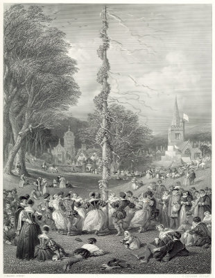 Dancing Round the Maypole