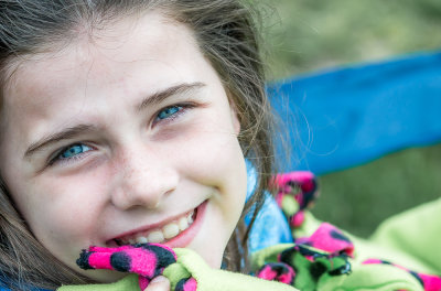 A Warm Smiling Face For a Very Cold Day