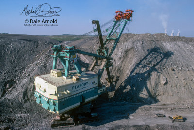 Peabody Coal Company Bucyrus Erie 3850B (Sinclair Mine)