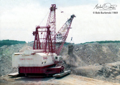 Termel Coal Company Bucyrus Erie 1260W