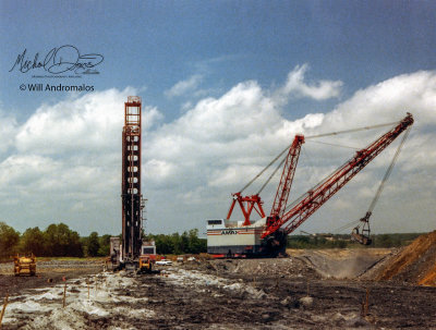 AMAX Coal Company Bucyrus Erie 3270W (Delta Mine)