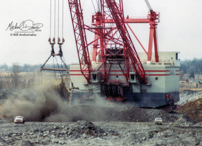 AMAX Coal Company Bucyrus Erie 3270W (Delta Mine)