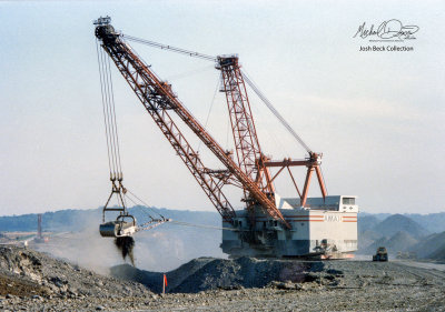 AMAX Coal Company Bucyrus Erie 3270W (Ayrshire Mine)