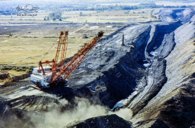 AMAX Coal Company Bucyrus Erie 2570W (Chinook Mine)