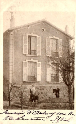11 rue Lamartine en 1910