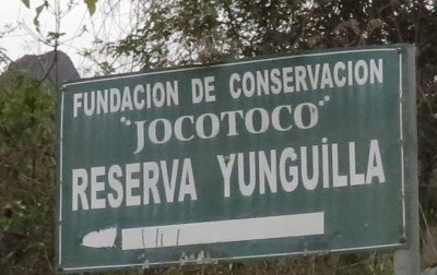 Our birding destination for the day was Reserva Yunguilla.