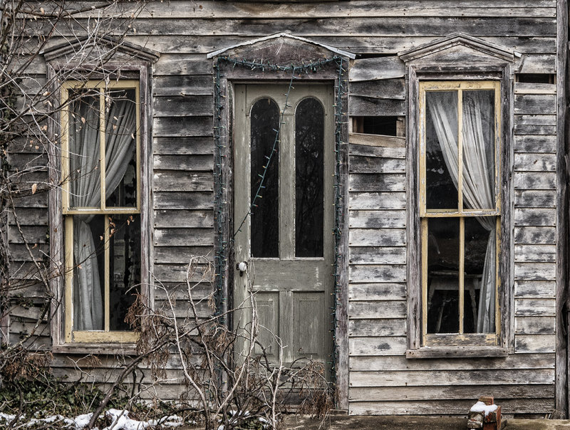 Deserted House Front 19