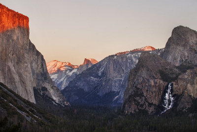 Tunnel View in dusk