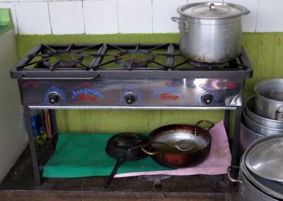 The new stove.