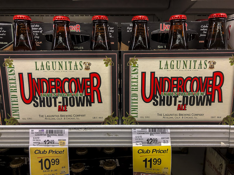 1/14/2019  Lagunitas Limited Release Undercover Investigation Shut-Down Ale