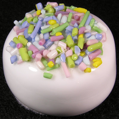 Confetti Cream Size: 1.34 Price: SOLD 