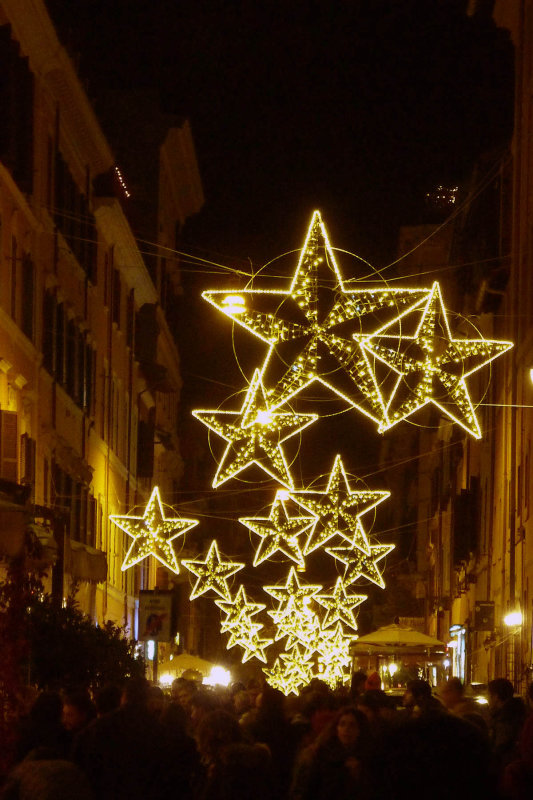Trastevere street stars.