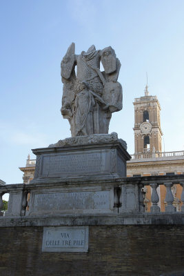 Palazzo Nuovo with headless statue