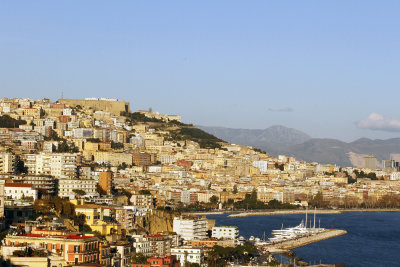 Included tour in afternoon: view of city as we came down from Posillipo Hill on tour