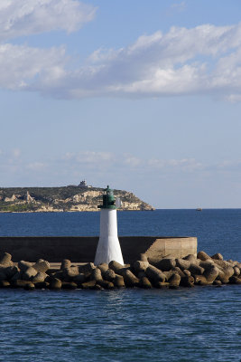 Molo Levante lighthouse
