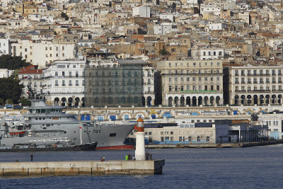 View from the ship