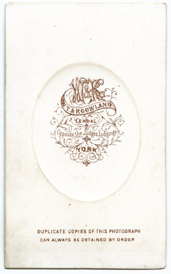 CDV Carte de Visite Photo