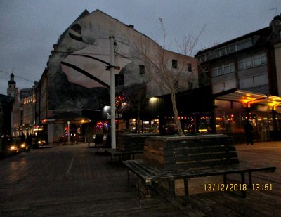 Dome Square at Dusk