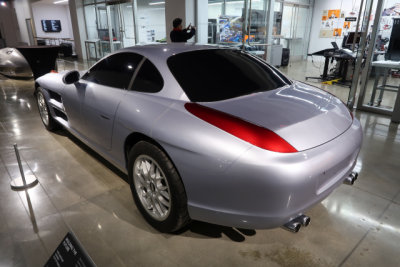 1995 Chrysler Lugano Styling Mock-Up. Never publicly shown, the Lugano was not developed into an operational concept car. (2040)