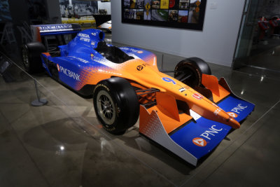 2011 Dallara IndyCar, with livery from racer Scott Dixon's 2018 season, during which he won his 5th IndyCar Championship. (2055)
