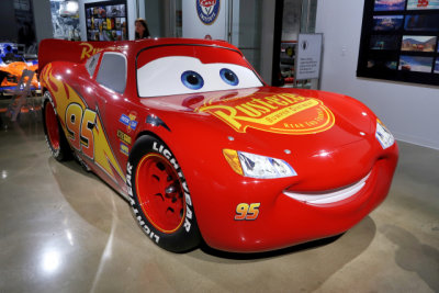 2015 Lightning McQueen's shape was influenced by such cars as the C6 Corvette and Ford GT40. Courtesy of Pixar. (2058)