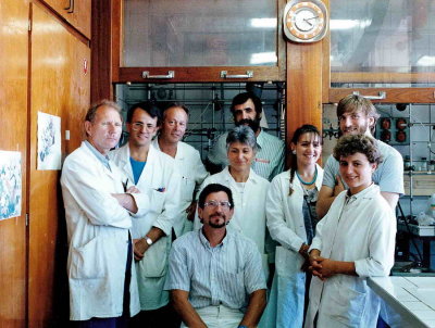 Le labo en 1989