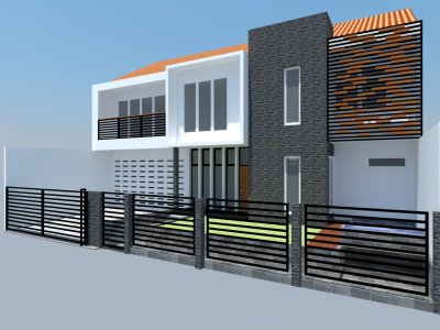 Front Option 2C black frame fence and fish pond right.jpg