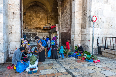 Damascus Gate & Merchants