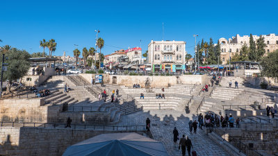 Damascus Gate Entrance viewed from Rampart