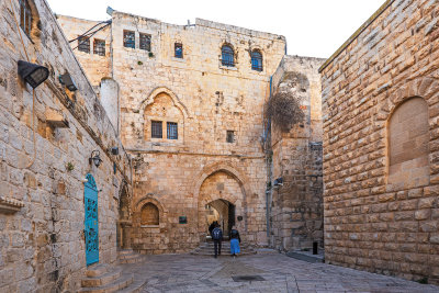 Entrance to King David's Tomb Area