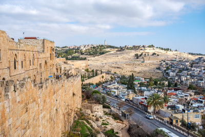 View from Rampart Outside the Walls