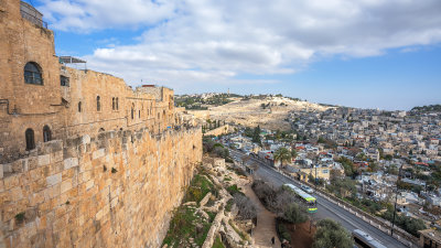 View from Rampart Outside the Walls