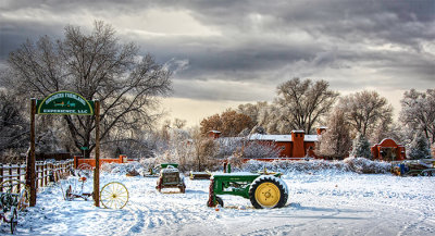Wagner Farm in the Snow