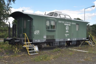 US Army Train Caboose