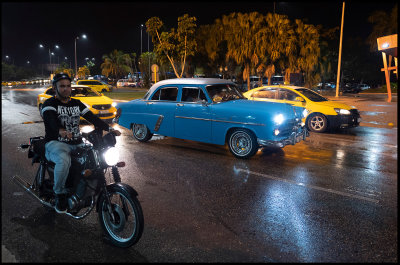 My first encounter with Cuban cars - Havana Airport