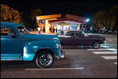 My first encounter with Cuban cars - Havana Airport