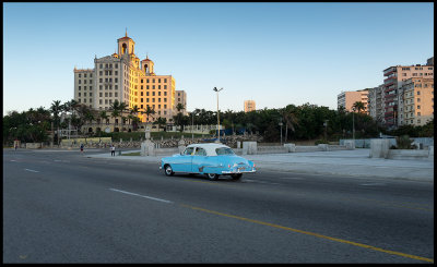 Heading for Hotel Nacional