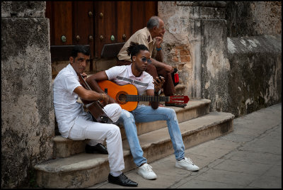 Street musicians