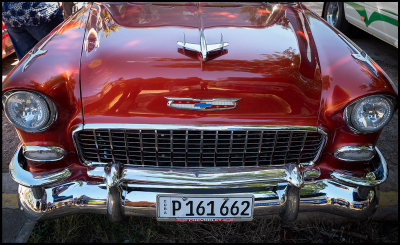 Chevrolet Bel Air - a very common model in Cuba