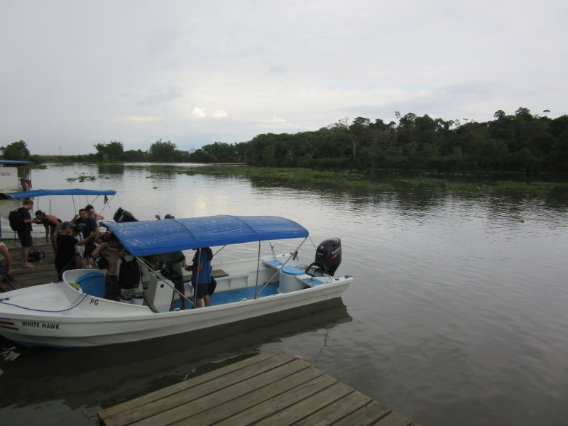 Boat from Sierpe to Bahia Drake