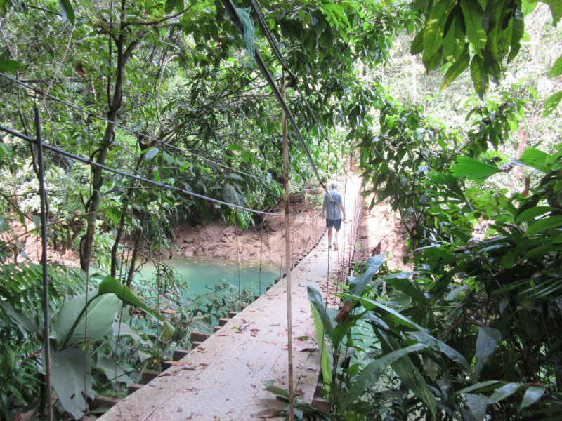 Hanging bridge