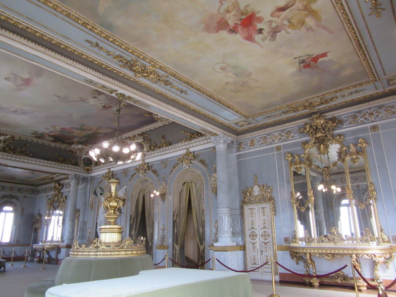 Beautifully painted ceilings