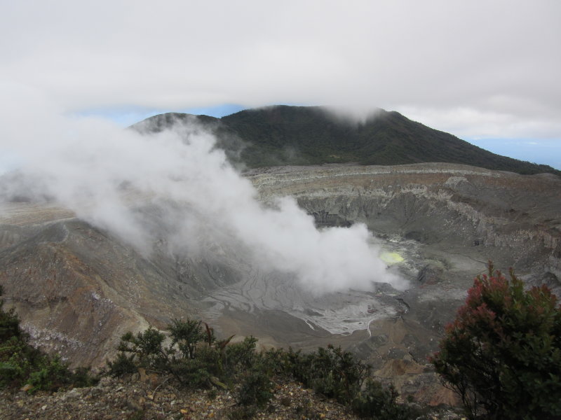 Steaming cauldron