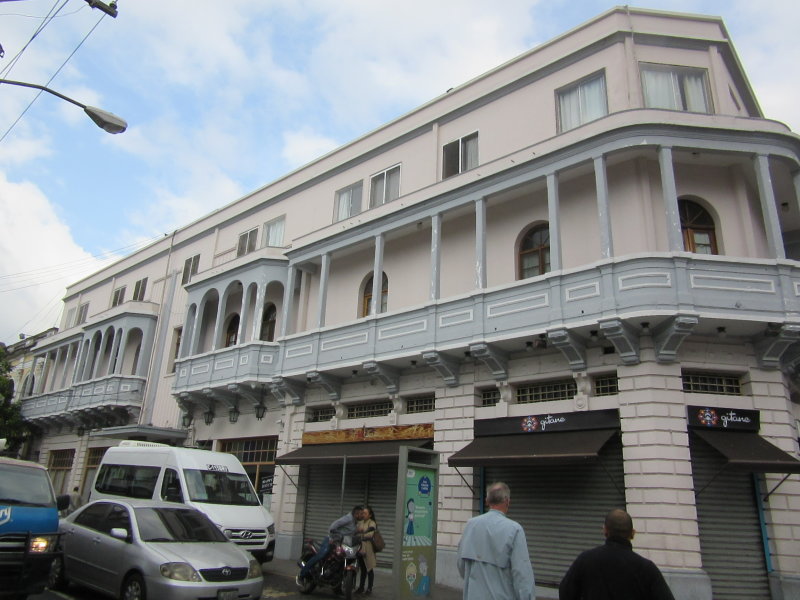 Our Hotel (Pan American) in the centre of town