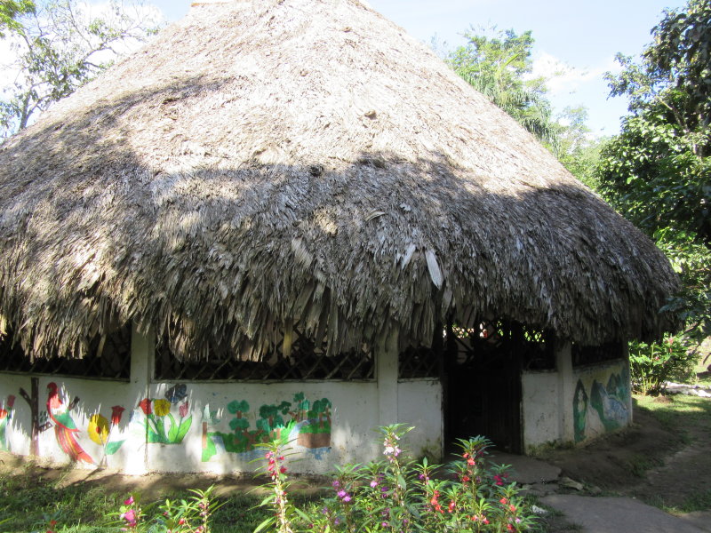 500 students from 150 villages - a class room