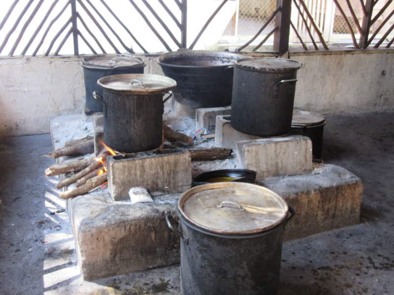 Lunch is cooking