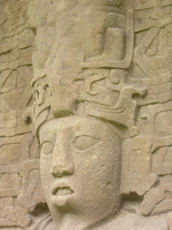 Intricately carved