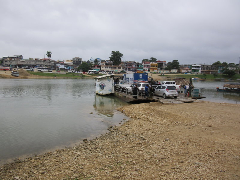 Ferry at Sayaxche