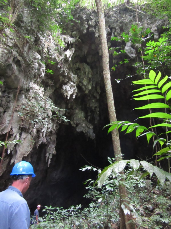 Entering the main chamber