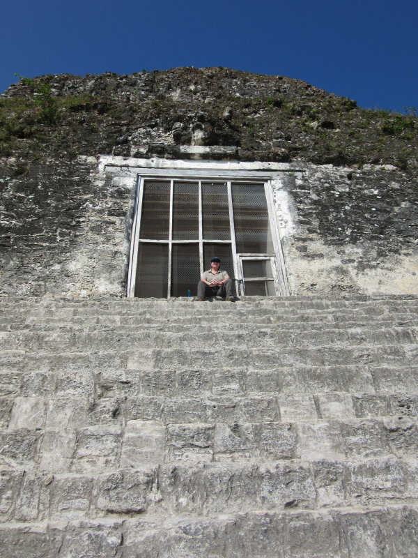 Jackie at the top 